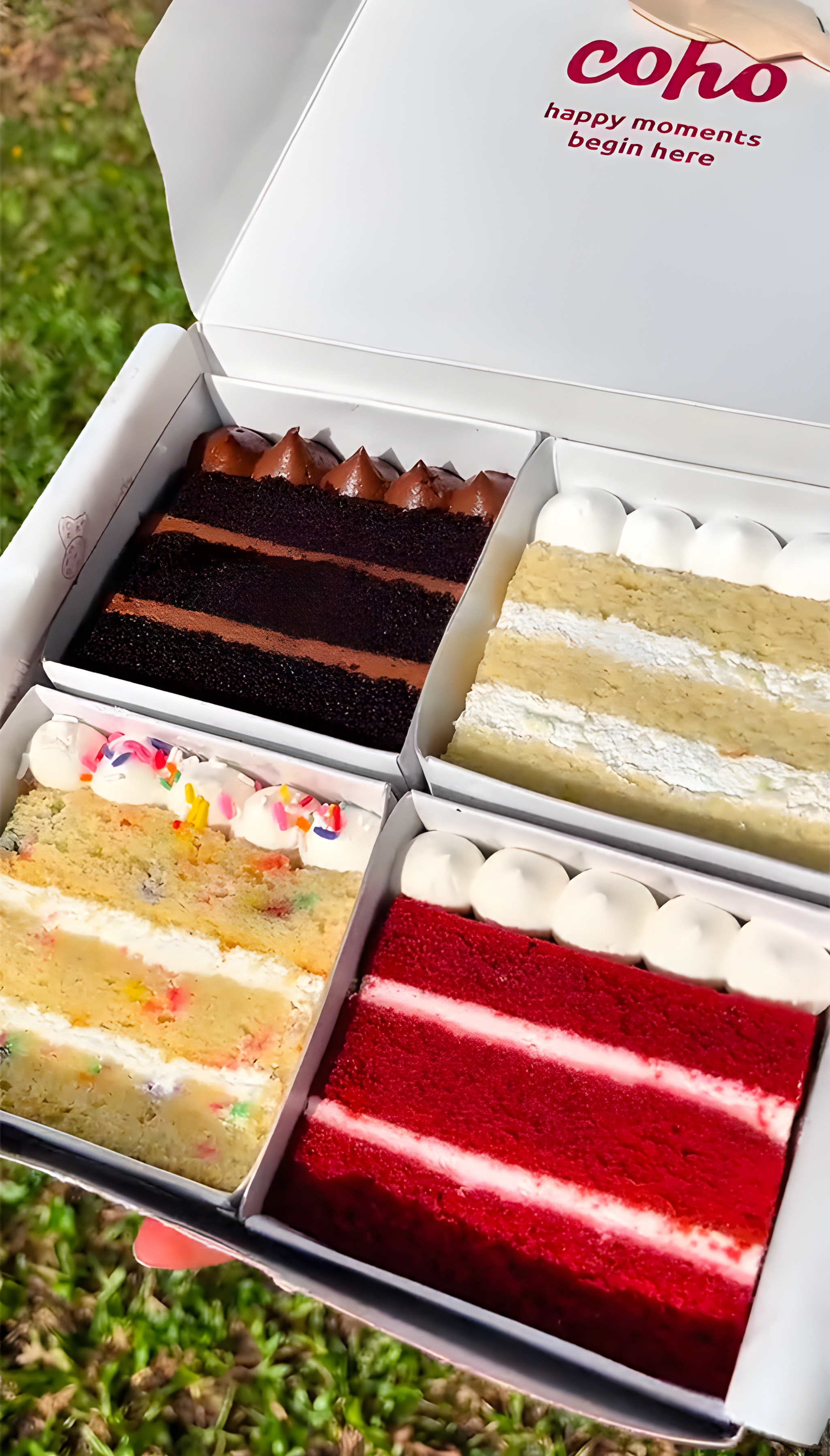 Premium Cake Variety Showcase – Coho Dessert Feature