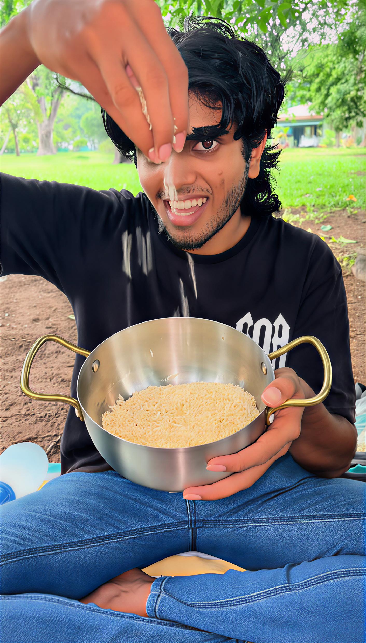 Park-Style Biryani Cookout – Crop India Rice Feature